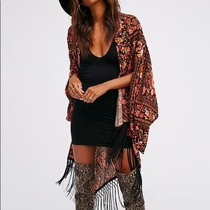 SPELL Babushka Fringe Kimono